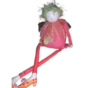 Hallmark Wish Sister Doll Shelf Sitter Pink 14 Inch